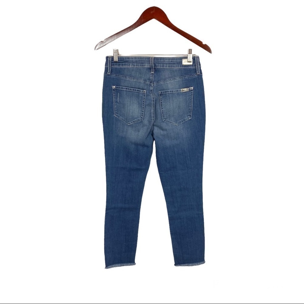 Seven7 Womens High Rise Ankle Skinny Jeans - Picture 2 of 7
